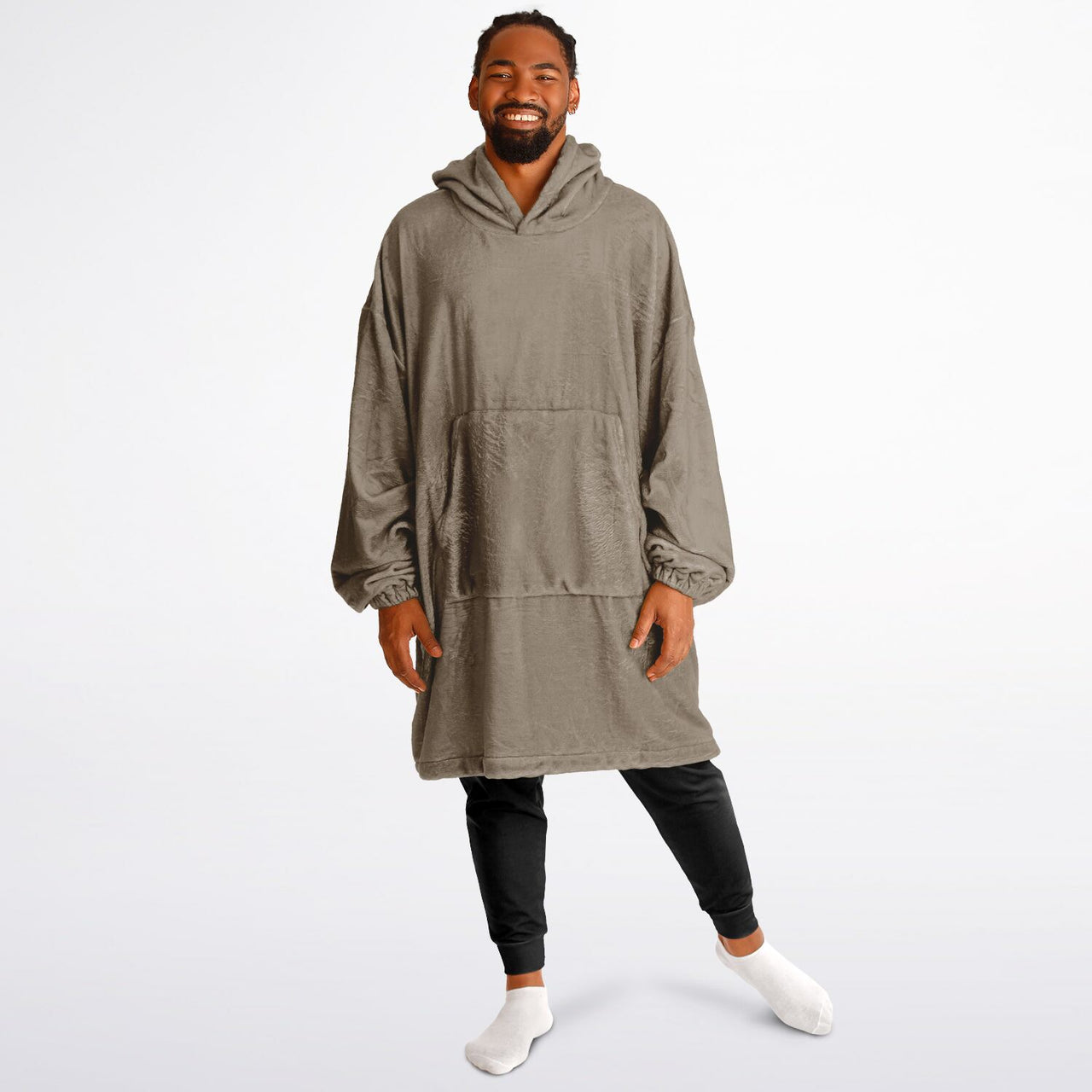 Neutral Warm Taupe Adult Standard Hoodie