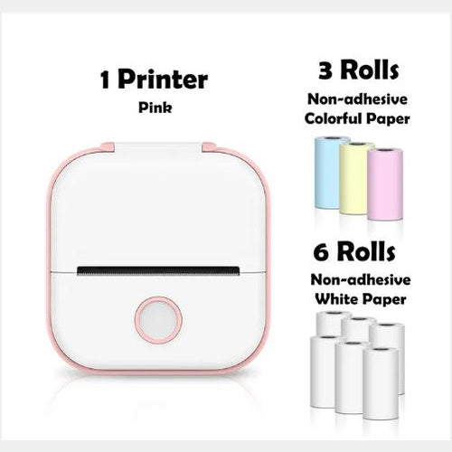 Compact Bluetooth Thermal Printer for Home