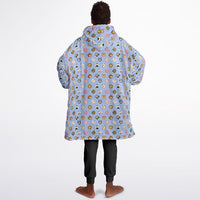 Thumbnail for Smores and Animal 1 Pattern Oversized Youth Reversible Hoodie