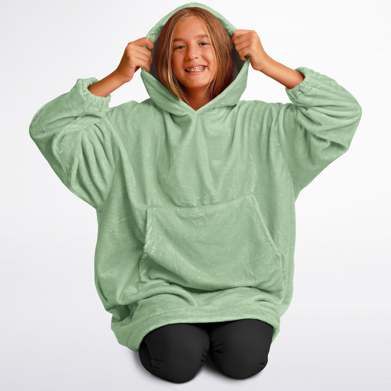 Pastel Surf Green Youth Standard Hoodie