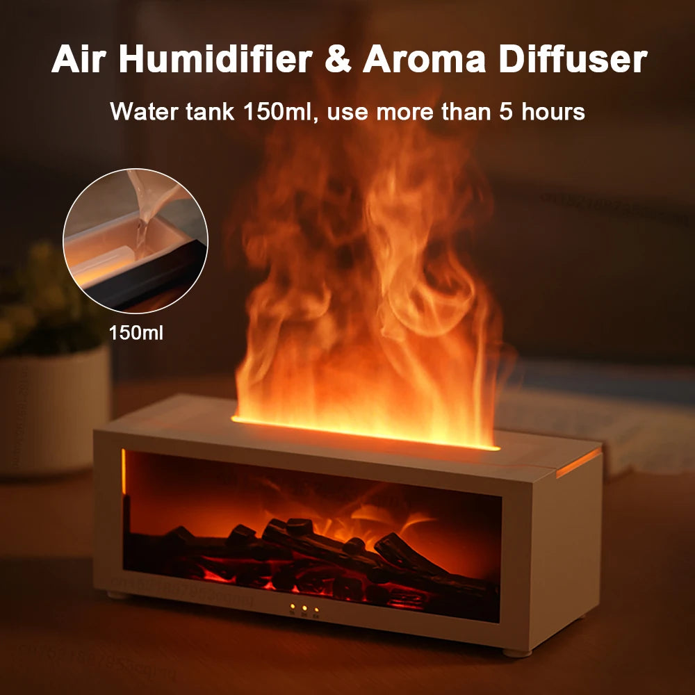 Flame Illusion Aroma Diffuser