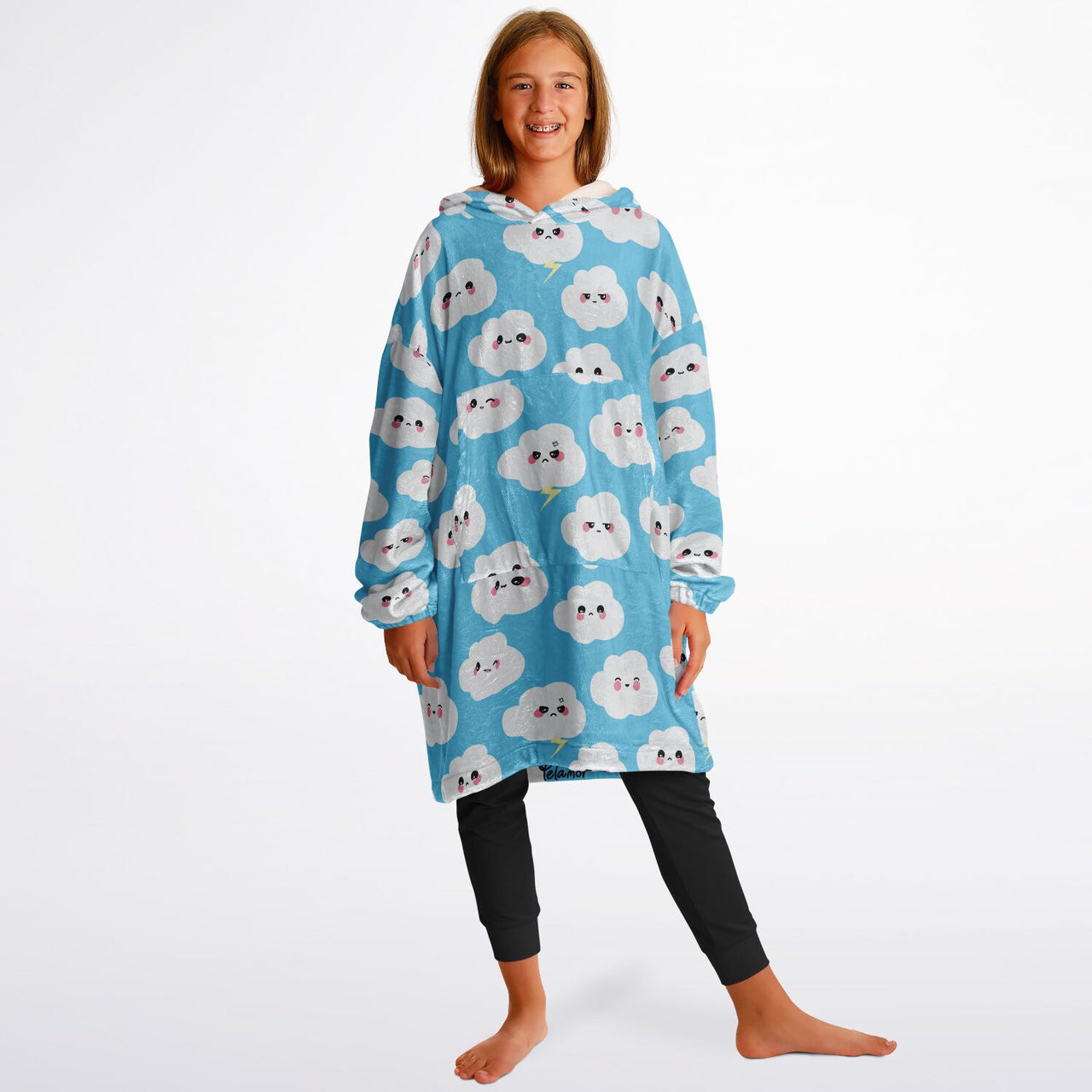 Pattern Cloudie Youth Standard Hoodie