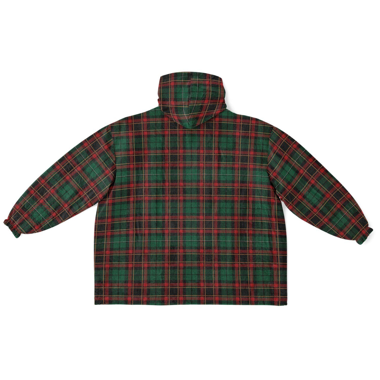 Christmas Pattern Checkered 2 Adult Standard Hoodie