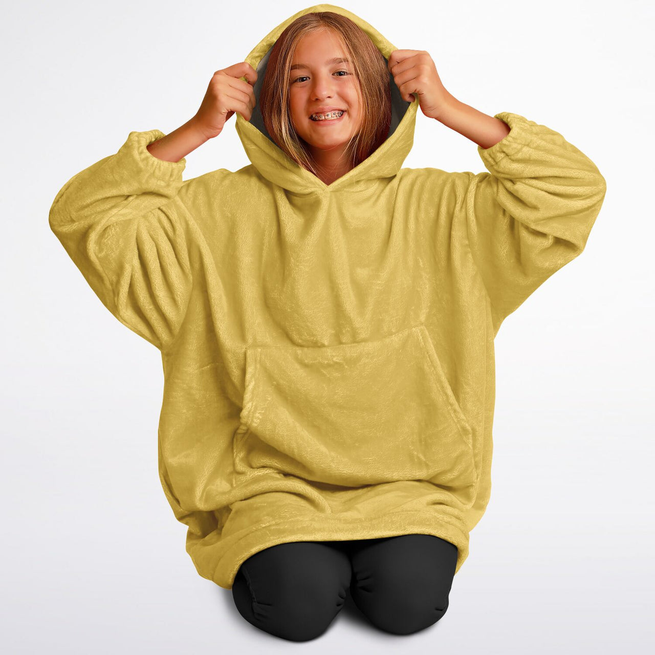 Jewel Topaz Yellow Youth Standard Hoodie