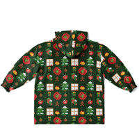 Thumbnail for Green Christmas Pattern Youth Standard Hoodie