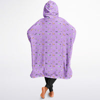 Thumbnail for Animal 2and  Animal 1 Pattern Design Oversized Reversible Hoodie