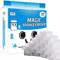 Thumbnail for Dr.WOW 50 Pcs/lot Magic Sponge Eraser Multi-Functional Melamine Foam Cleaner 100x70x30mm