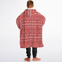 Thumbnail for Christmas Pattern Ugly Christmas Sweater Youth Standard Hoodie