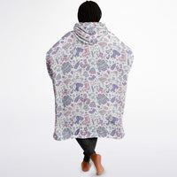 Thumbnail for Christmas Pattern Winter Bear and Winter_Christmas Oversized Reversible Hoodie