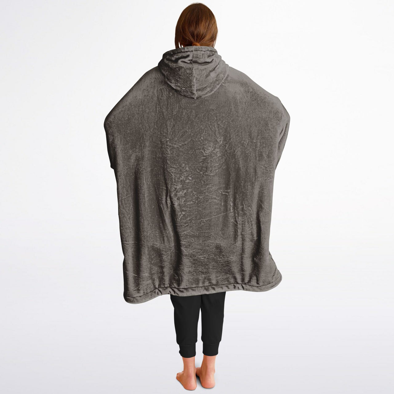 Earthy Tones Sandstone and Olive Green Oversized Reversible Hoodie