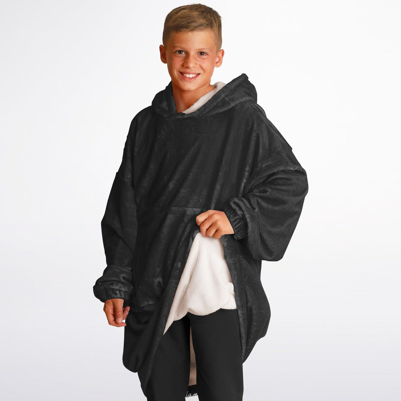 Jewel Tones Sparkling Onyx Youth Standard Hoodie