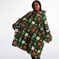 Thumbnail for Green Christmas Pattern Adult Standard Hoodie