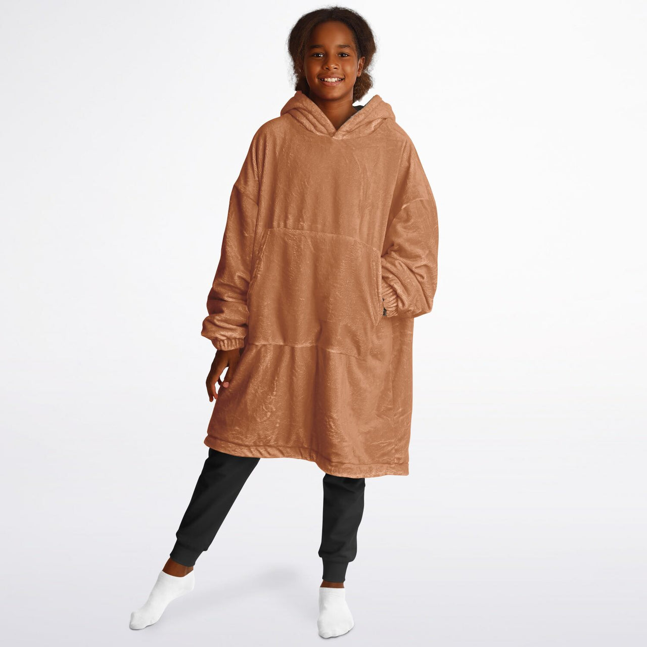 Apricot Crush and Soft Amber New Color 2024 Youth Reversible Hoodie