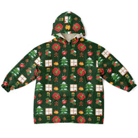 Thumbnail for Green Christmas Pattern Youth Standard Hoodie