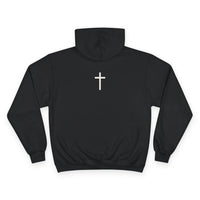 Thumbnail for Be Still and Know Hoodie — Minimal Christian Cross Faith Pullover