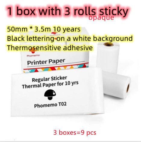Compact Bluetooth Thermal Printer for Home