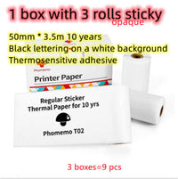 Thumbnail for Compact Bluetooth Thermal Printer for Home
