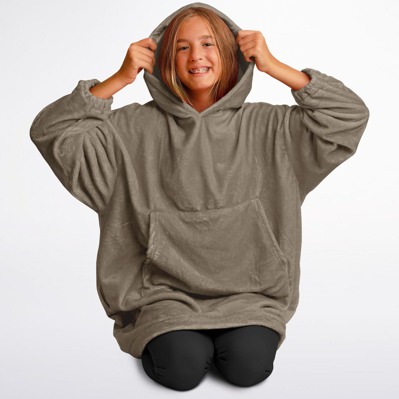 Neutral Warm Taupe Youth Standard Hoodie