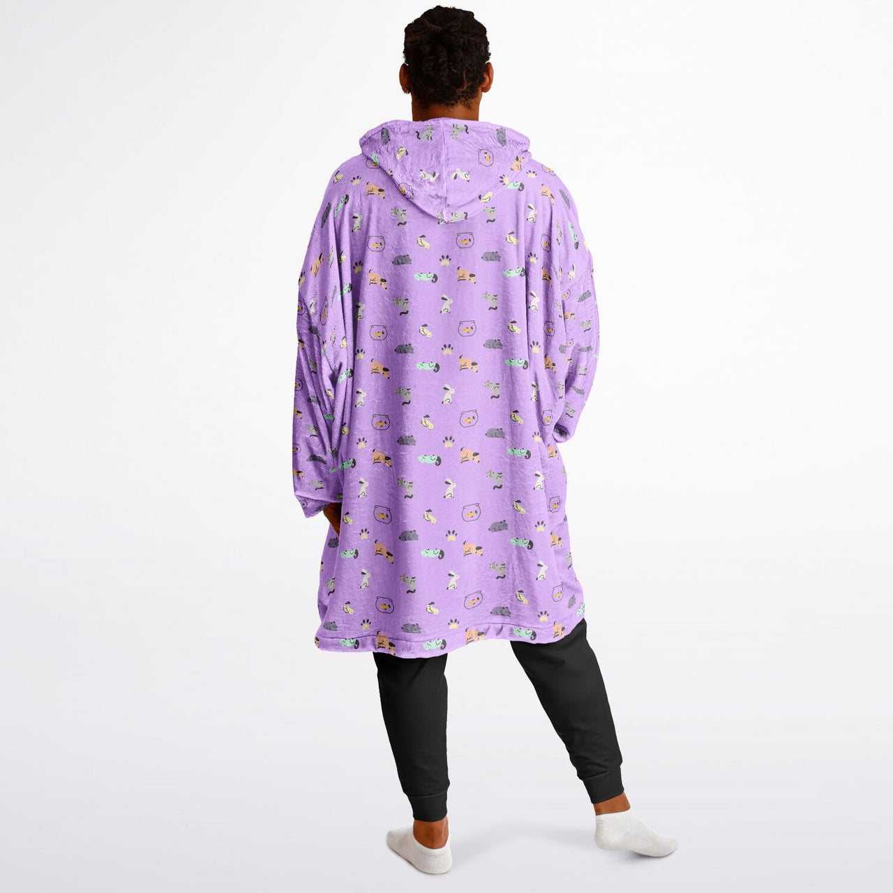 Pattern Animal 2 Adult Standard Hoodie