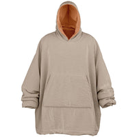 Thumbnail for Apricot Crush and Soft Amber New Color 2024 Oversized Reversible Hoodie
