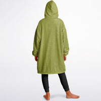 Thumbnail for Earthy Tones Roman Peach and Olive Green Youth Reversible Hoodie