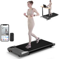 Thumbnail for DeerRun 2024 SmartDesk Treadmill - Raceable Compact 2.5HP with App Control