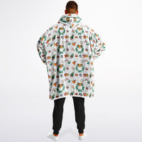 Thumbnail for Christmas Pattern Winter Christmas and Checkered 1 Oversized Reversible Hoodie