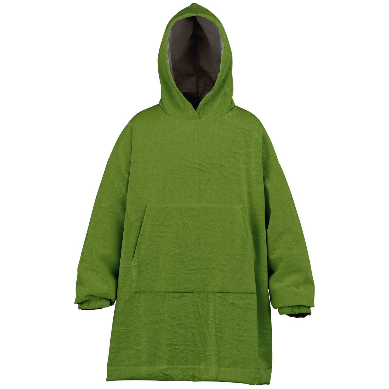 Earthy Tones Olive Drab and Sandstone Youth Reversible Hoodie