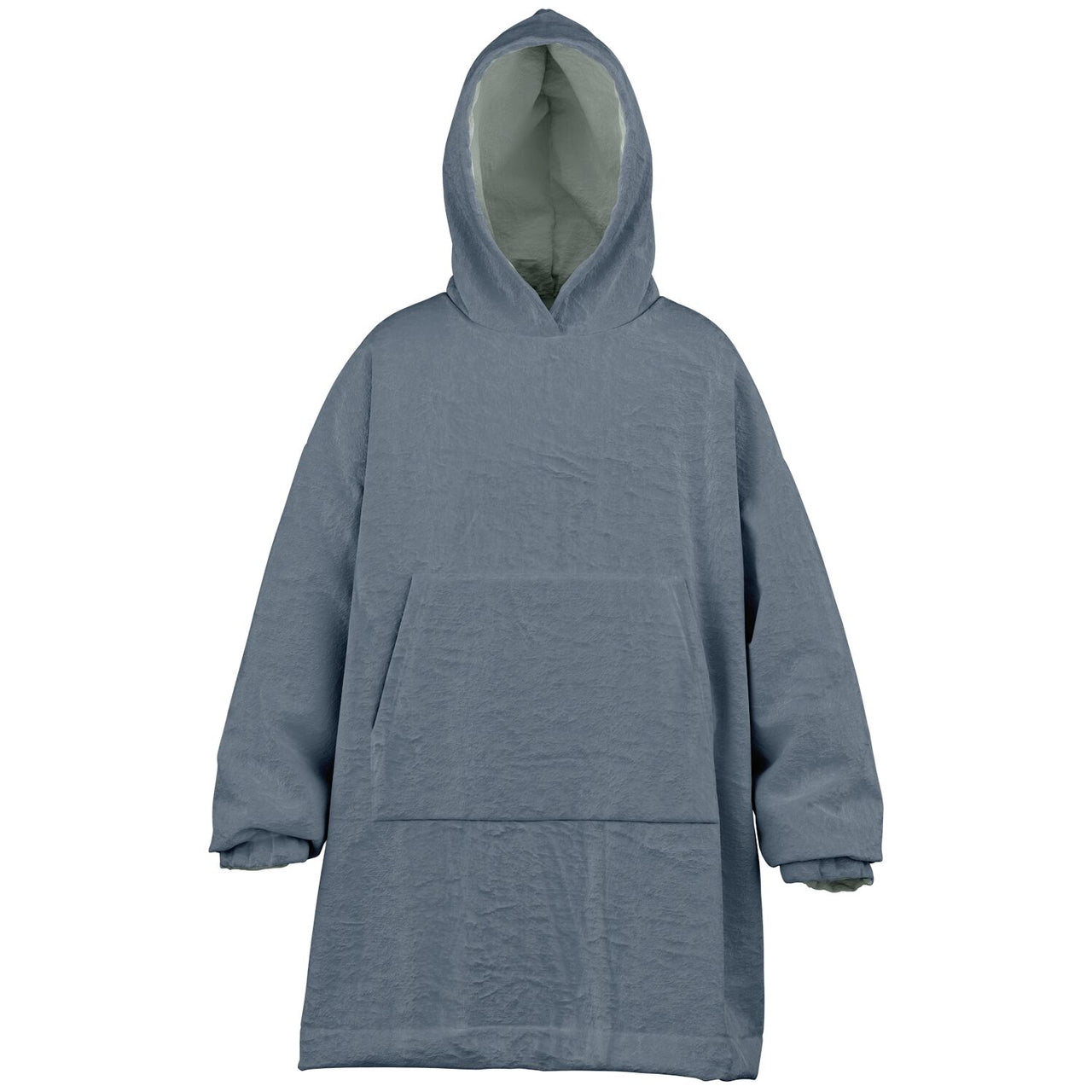 Neutral Slate and Ash Gray Youth Reversible Hoodie