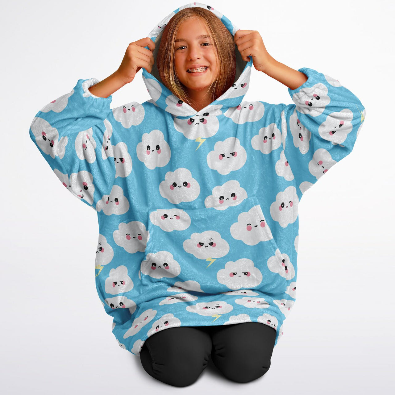 Pattern Cloudie Youth Standard Hoodie