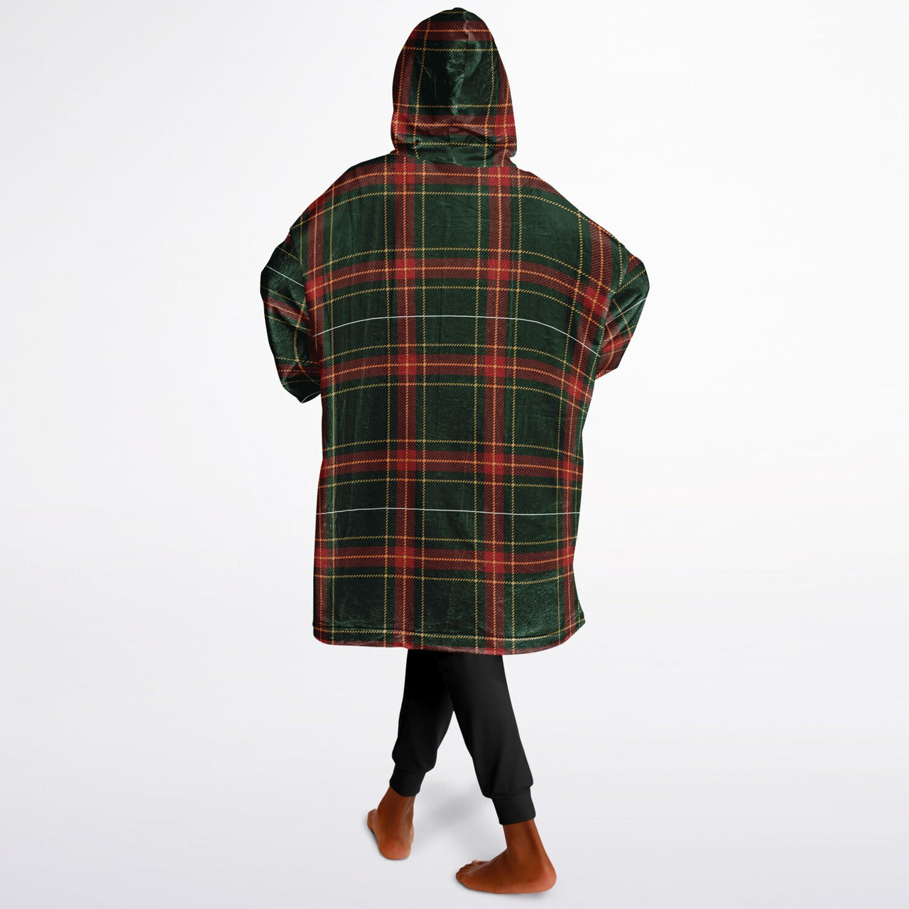 Christmas Pattern Checkered 1 Youth Standard Hoodie