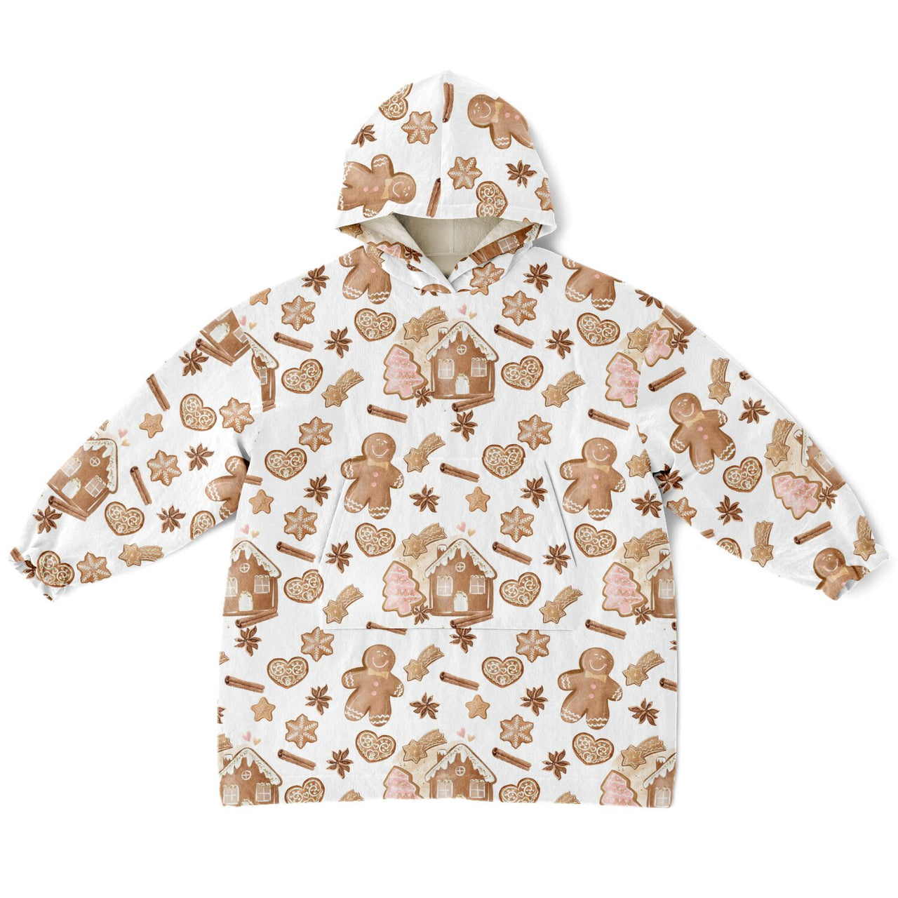 Christmas Pattern  Ginger Bread Youth Standard Hoodie