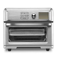 Thumbnail for Cuisinart Air Fryer Toaster Oven Digital Display Digital 1800 Watt Adjustable Temperature and Controls Stainless Steel TOA-65Silver