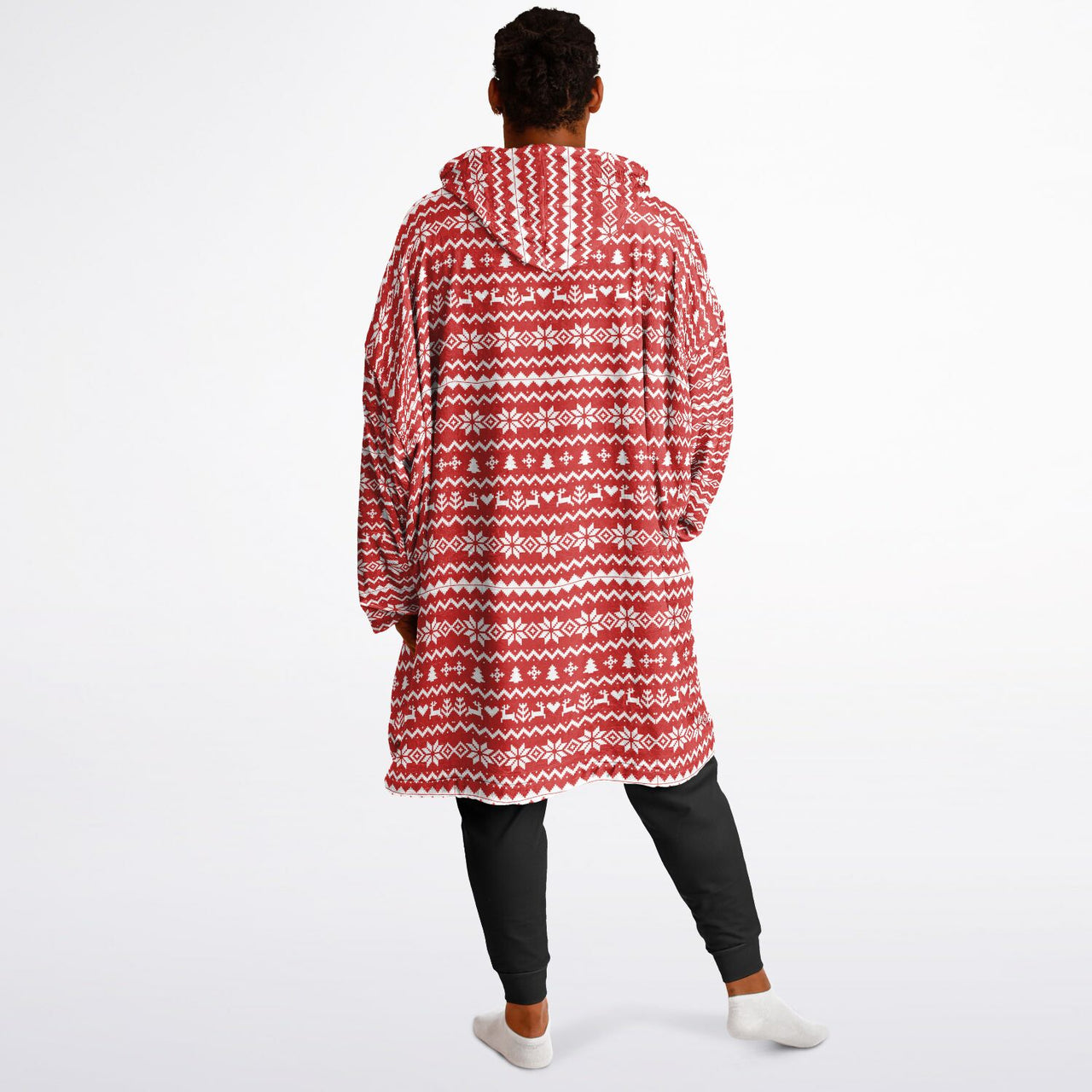 Christmas Pattern Ugly Christmas Sweater Adult Standard Hoodie