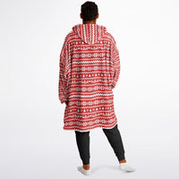 Thumbnail for Christmas Pattern Ugly Christmas Sweater Adult Standard Hoodie