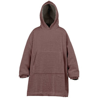 Thumbnail for Earthy Tones Sandstone and Rose Taupe Youth Reversible Hoodie