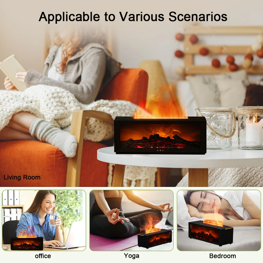 Flame Illusion Aroma Diffuser