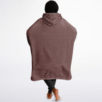 Thumbnail for Earthy Tones Rose Taupe and Sandstone Oversized Reversible Hoodie
