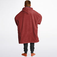 Thumbnail for Jewel Deep Amethyst and Opulant Ruby Youth Reversible Hoodie