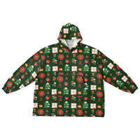 Thumbnail for Green Christmas Pattern Adult Standard Hoodie