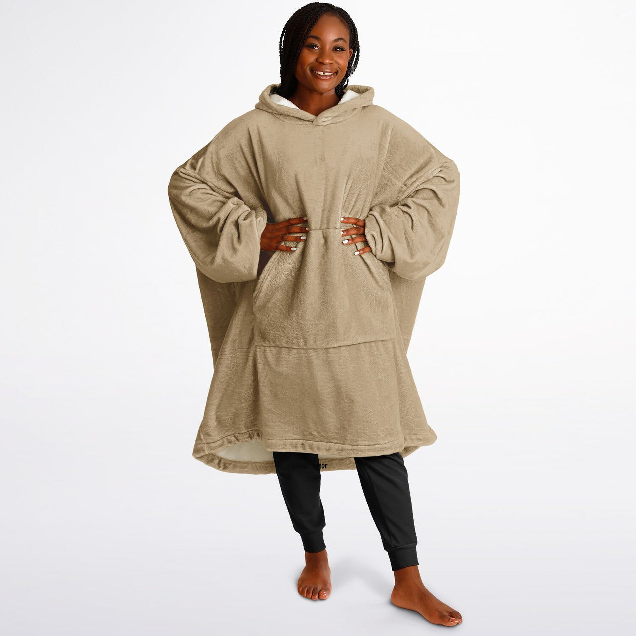 Neutral Sand Adult Standard Hoodie