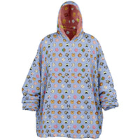 Thumbnail for Animal 1 and Smores Pattern Oversized Reversible Hoodie