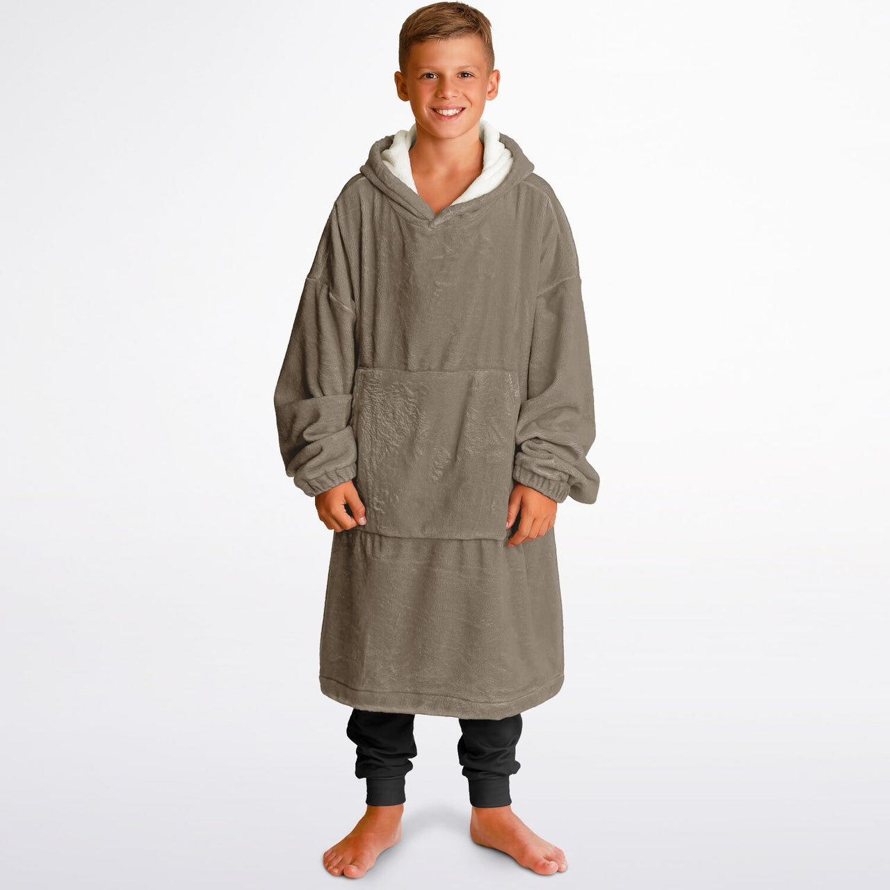 Neutral Warm Taupe Youth Standard Hoodie