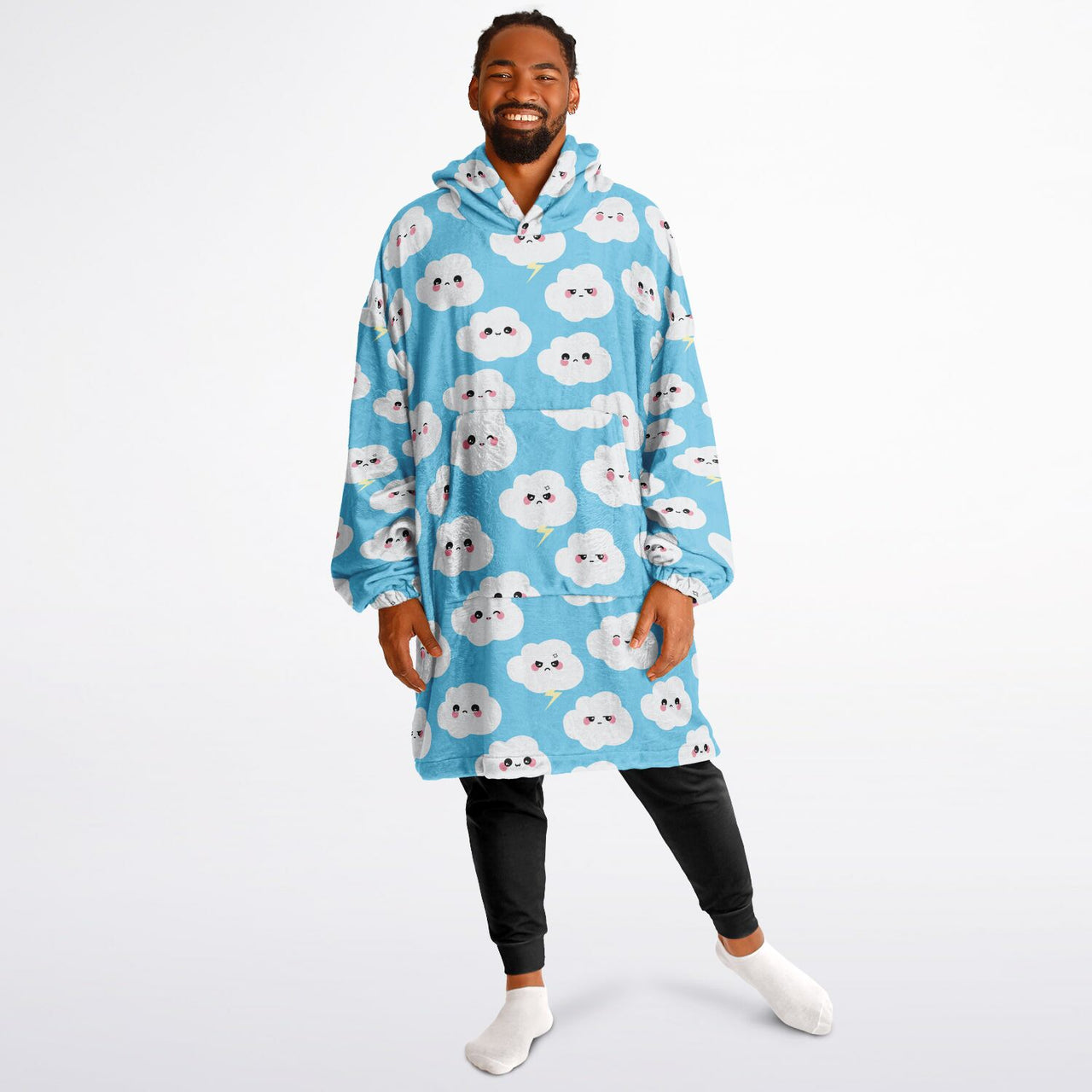 Pattern Cloudie Adult Standard Hoodie