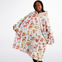 Thumbnail for Red Christmas Pattern Adult Standard Hoodie