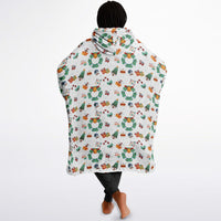 Thumbnail for Christmas Pattern Winter Christmas and Red Christmas Oversized Reversible Hoodie