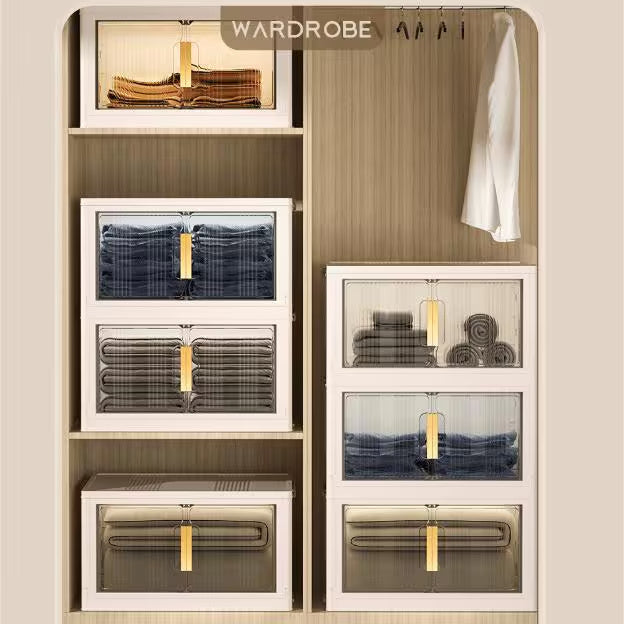 Stackable Closet Organizer Bins
