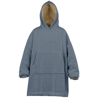 Thumbnail for Neutral Sand and Slate Youth Reversible Hoodie