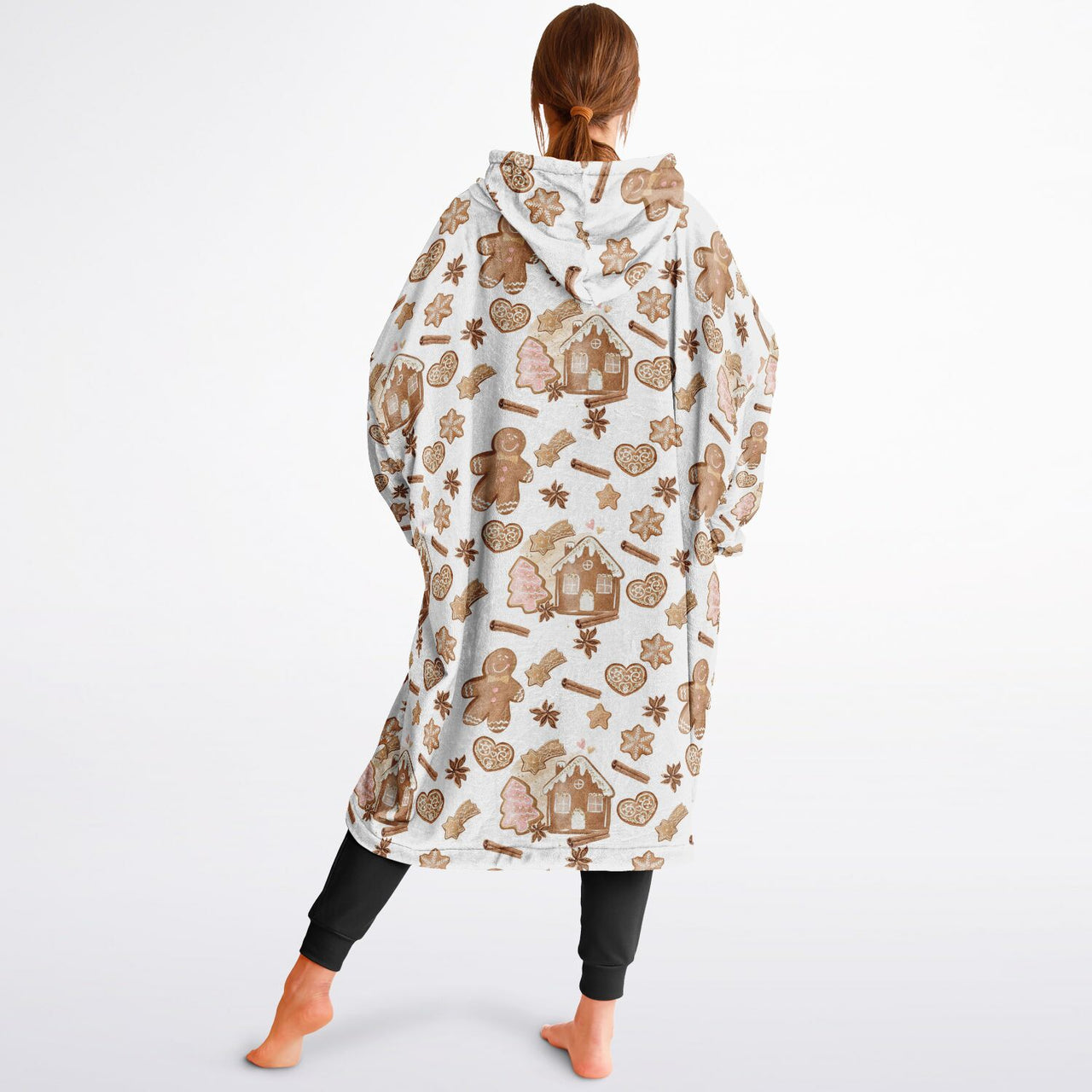 Christmas Pattern Ginger Bread Adult Standard Hoodie