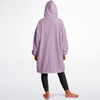Thumbnail for Pastel Lilac and Sky Blue Youth Reversible Hoodie